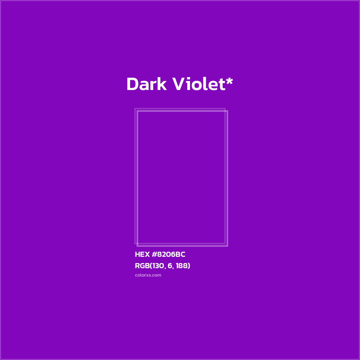 HEX #8206BC Color Name, Color Code, Palettes, Similar Paints, Images