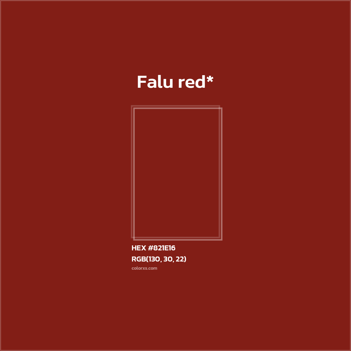 HEX #821E16 Color Name, Color Code, Palettes, Similar Paints, Images
