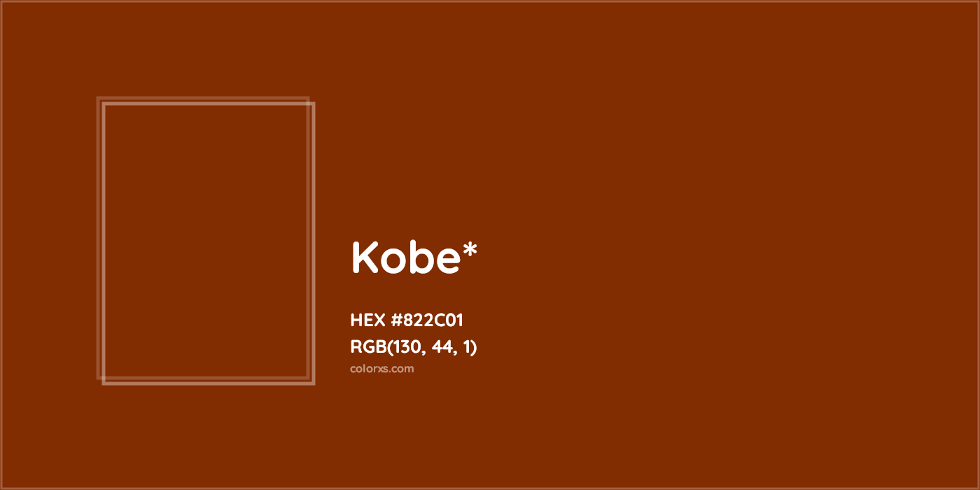 HEX #822C01 Color Name, Color Code, Palettes, Similar Paints, Images