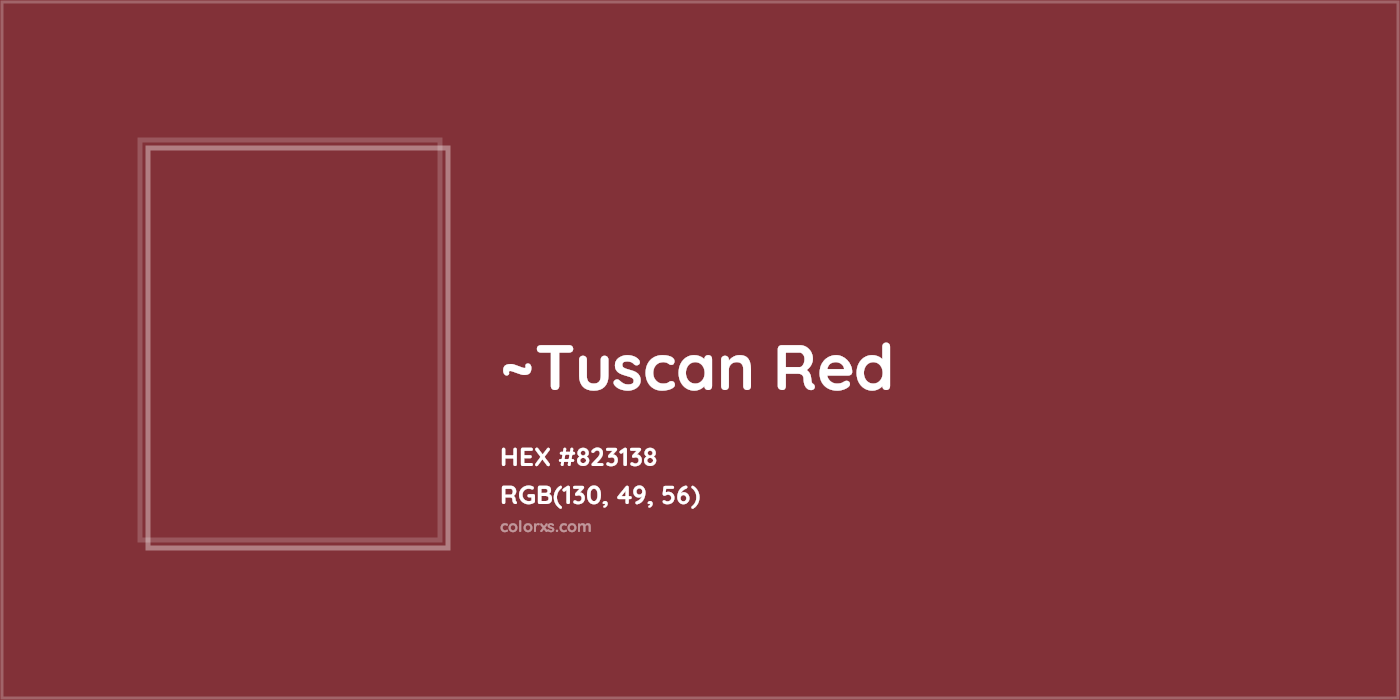 HEX #823138 Color Name, Color Code, Palettes, Similar Paints, Images