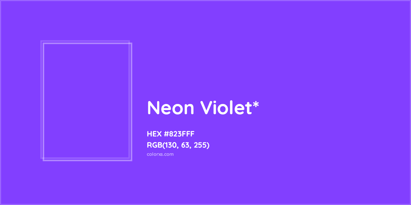 HEX #823FFF Color Name, Color Code, Palettes, Similar Paints, Images