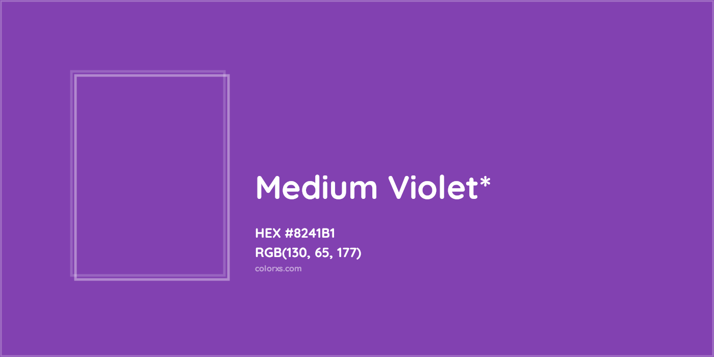 HEX #8241B1 Color Name, Color Code, Palettes, Similar Paints, Images