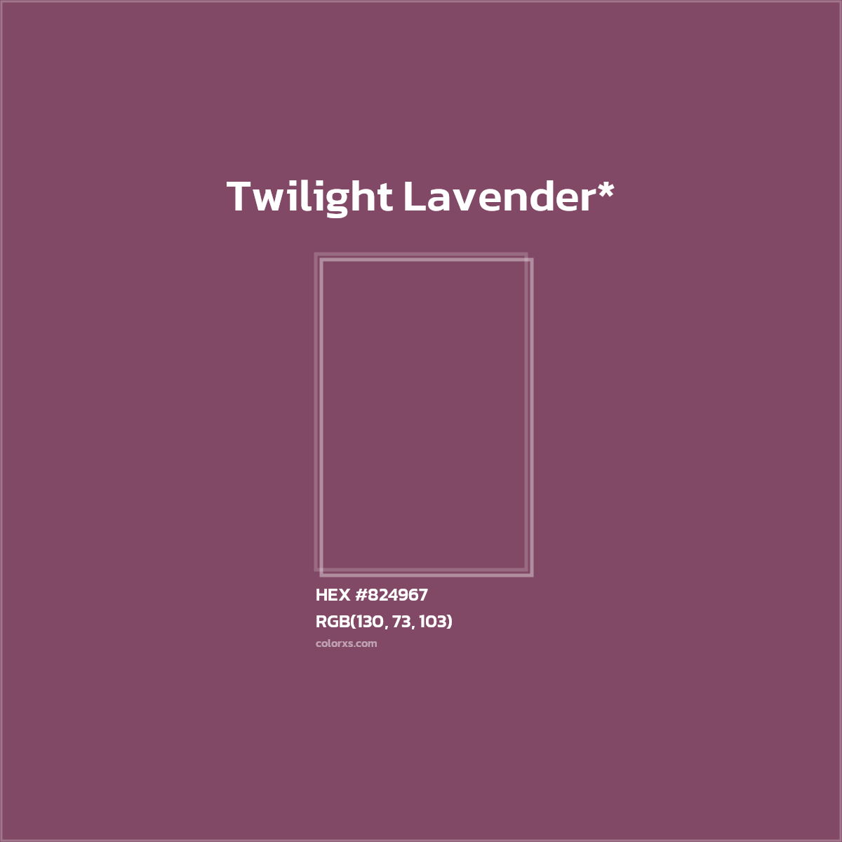HEX #824967 Color Name, Color Code, Palettes, Similar Paints, Images