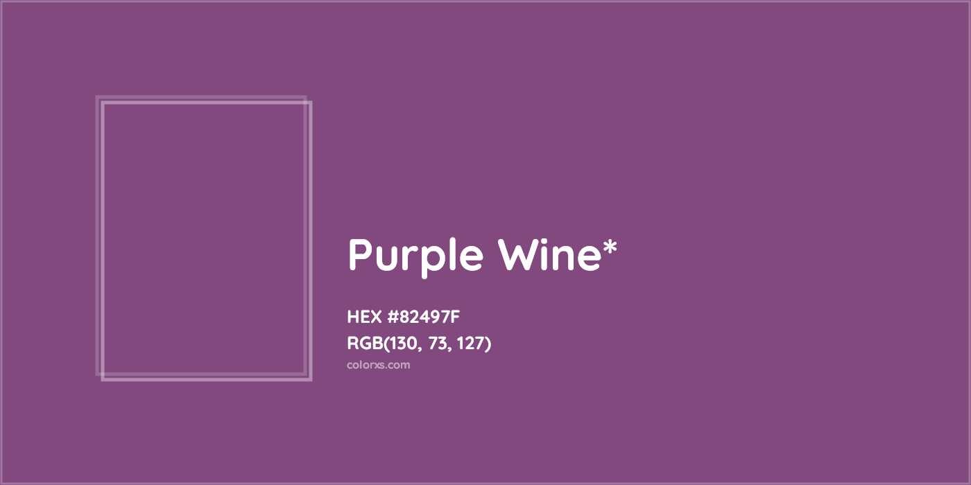 HEX #82497F Color Name, Color Code, Palettes, Similar Paints, Images