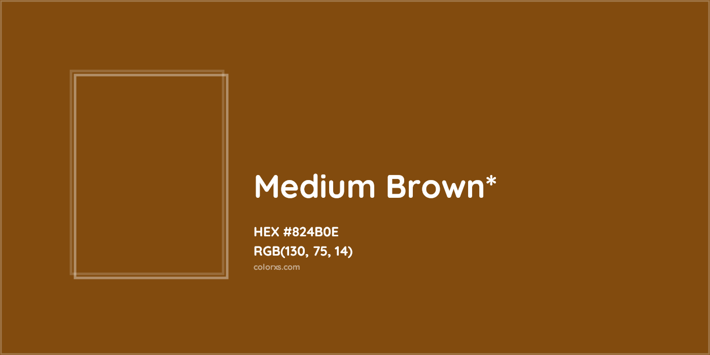 HEX #824B0E Color Name, Color Code, Palettes, Similar Paints, Images