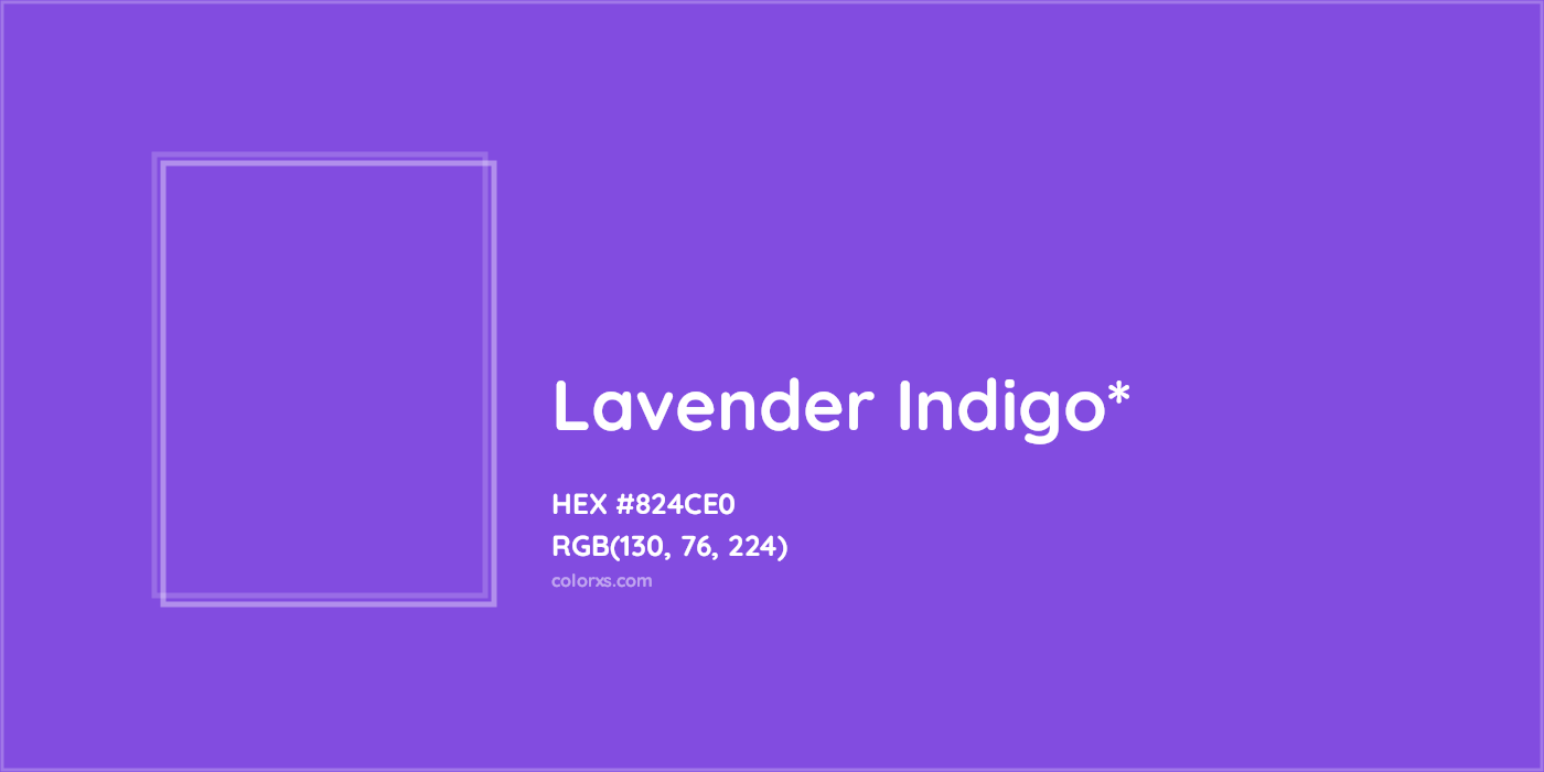 HEX #824CE0 Color Name, Color Code, Palettes, Similar Paints, Images