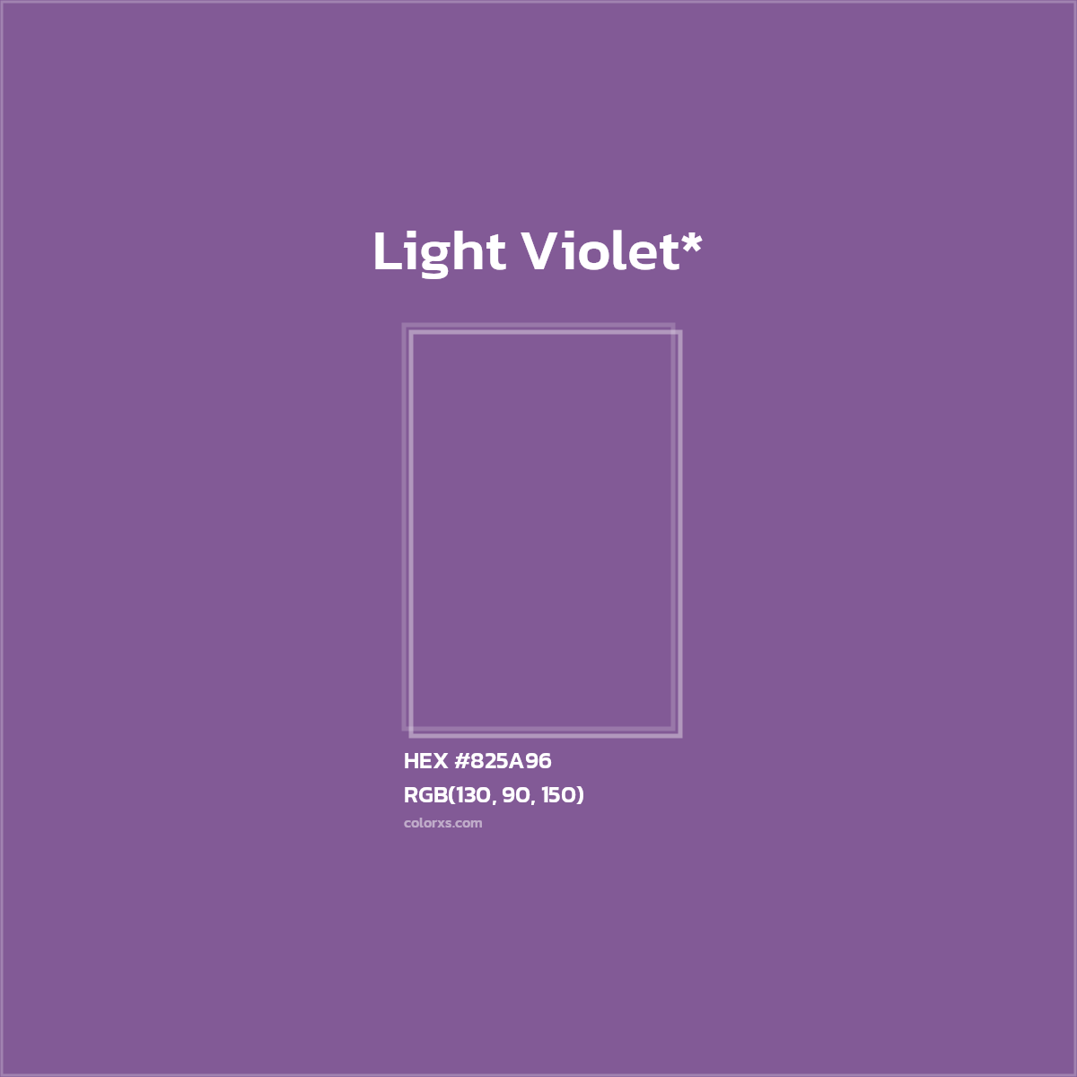 HEX #825A96 Color Name, Color Code, Palettes, Similar Paints, Images