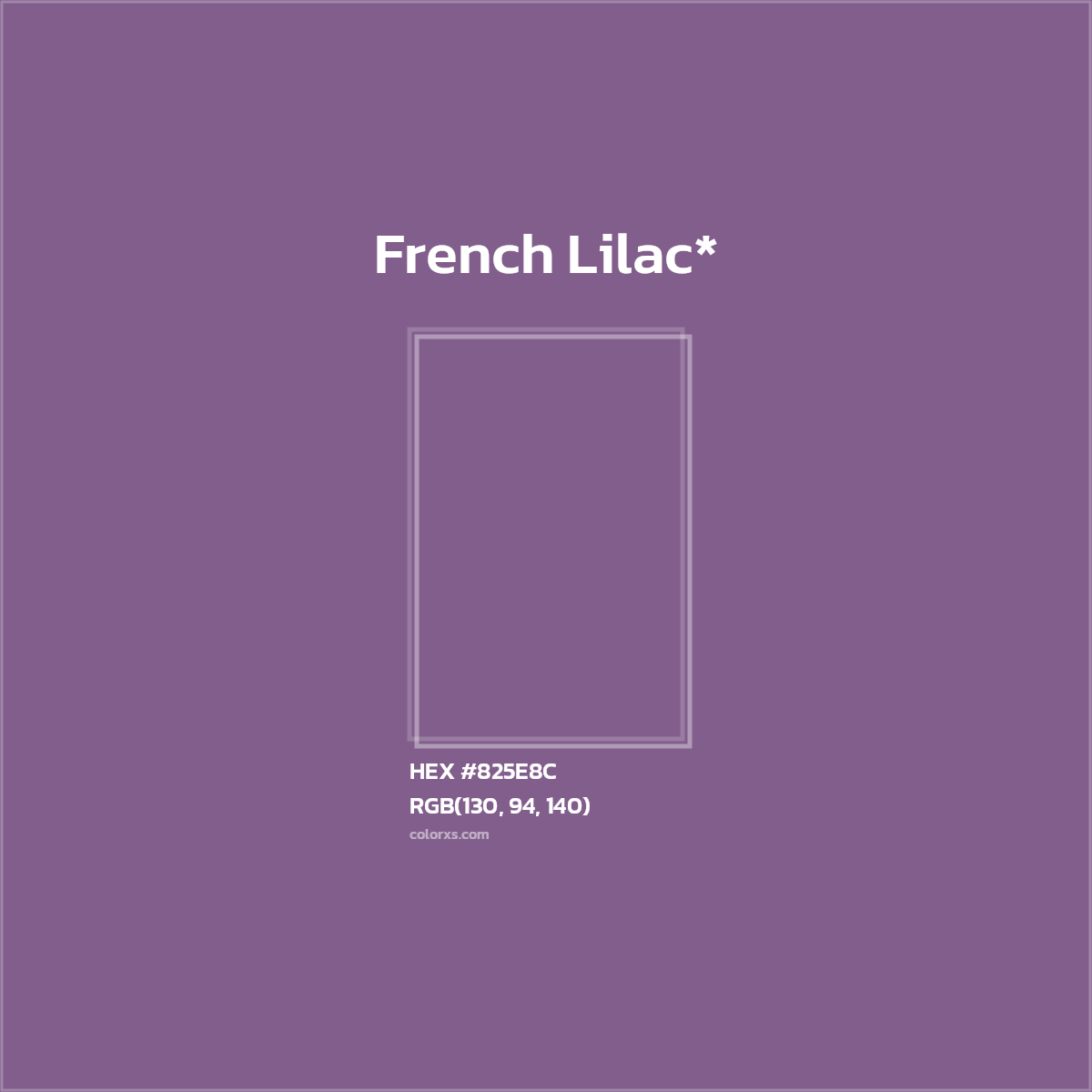 HEX #825E8C Color Name, Color Code, Palettes, Similar Paints, Images