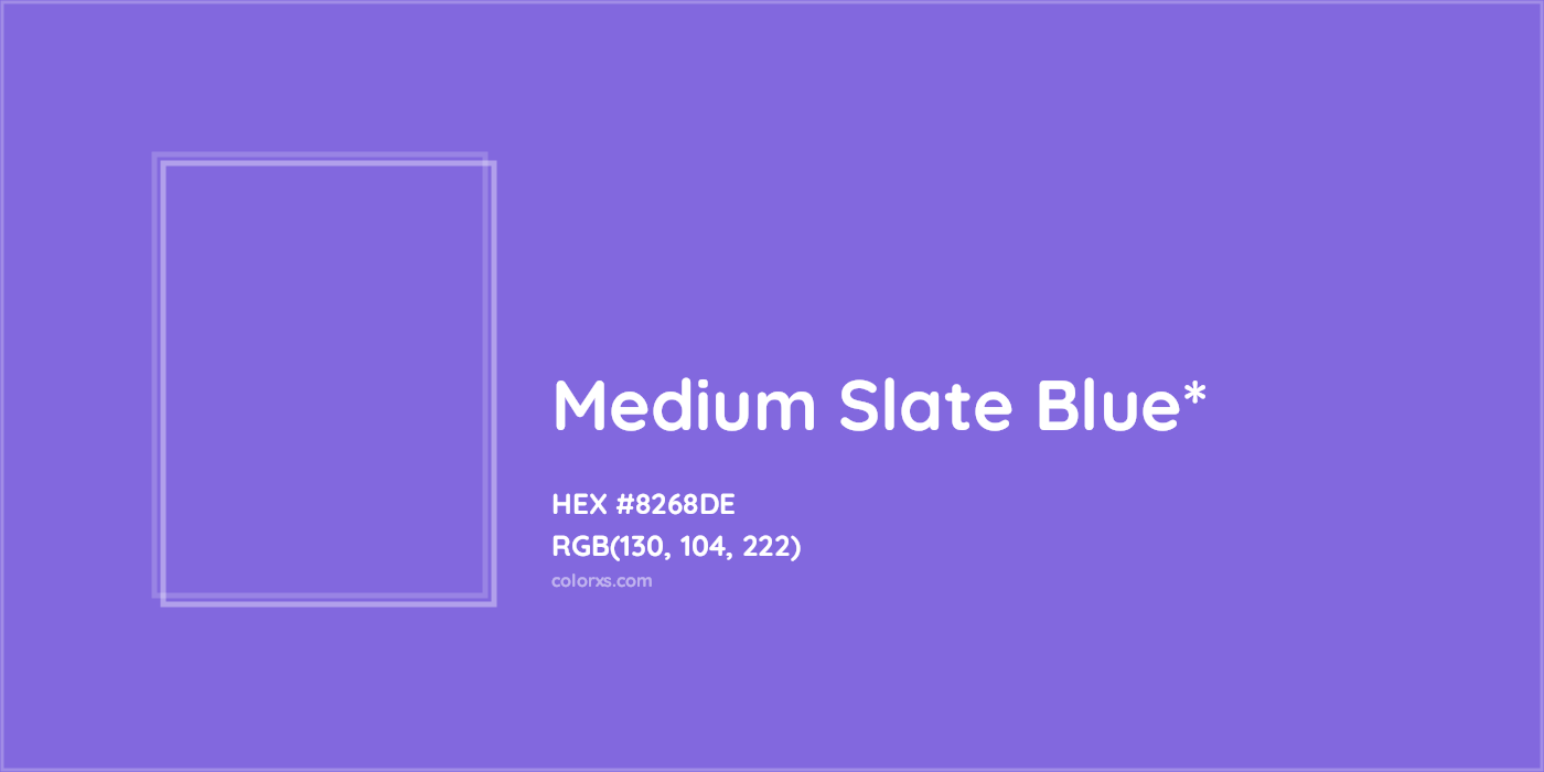 HEX #8268DE Color Name, Color Code, Palettes, Similar Paints, Images
