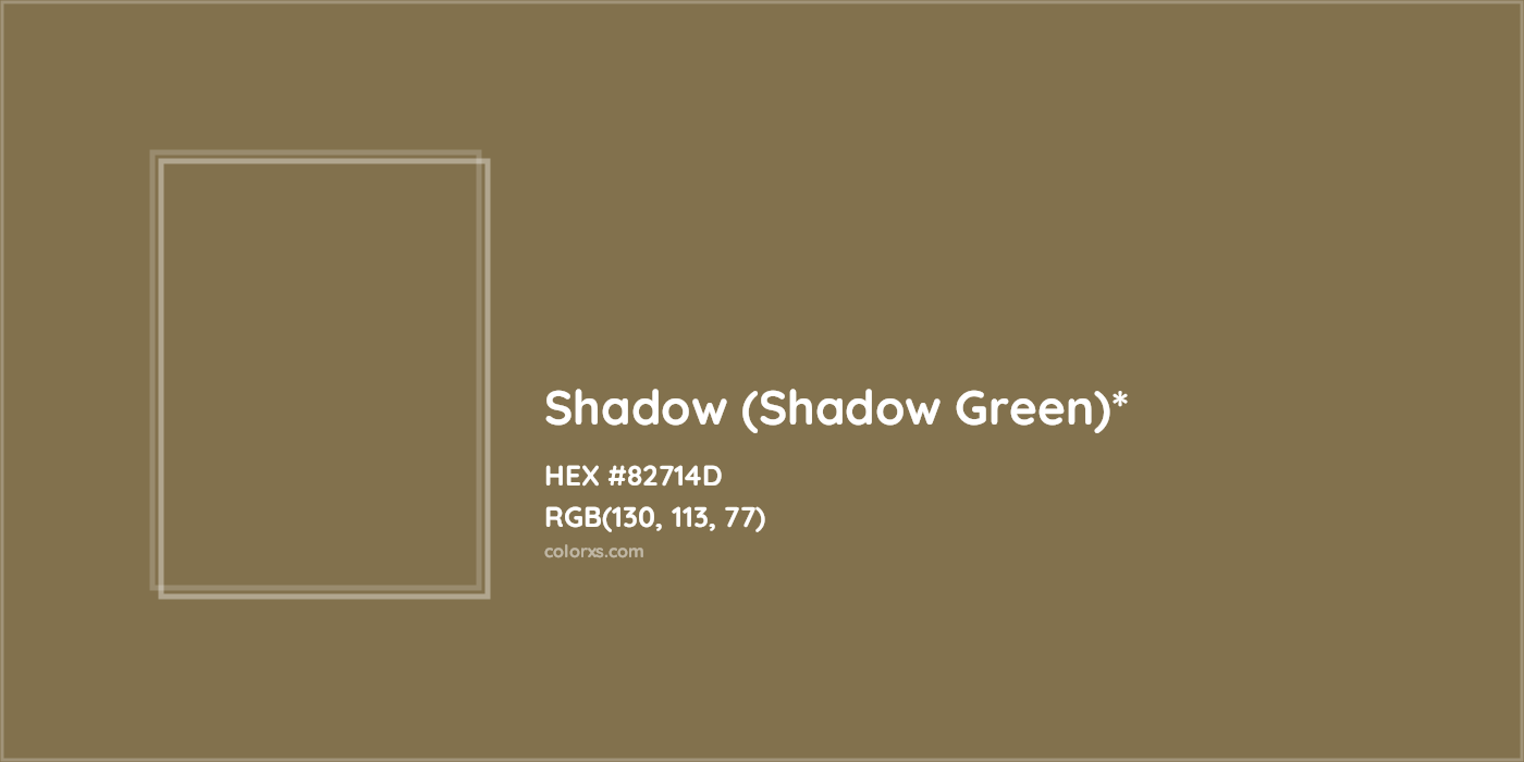 HEX #82714D Color Name, Color Code, Palettes, Similar Paints, Images