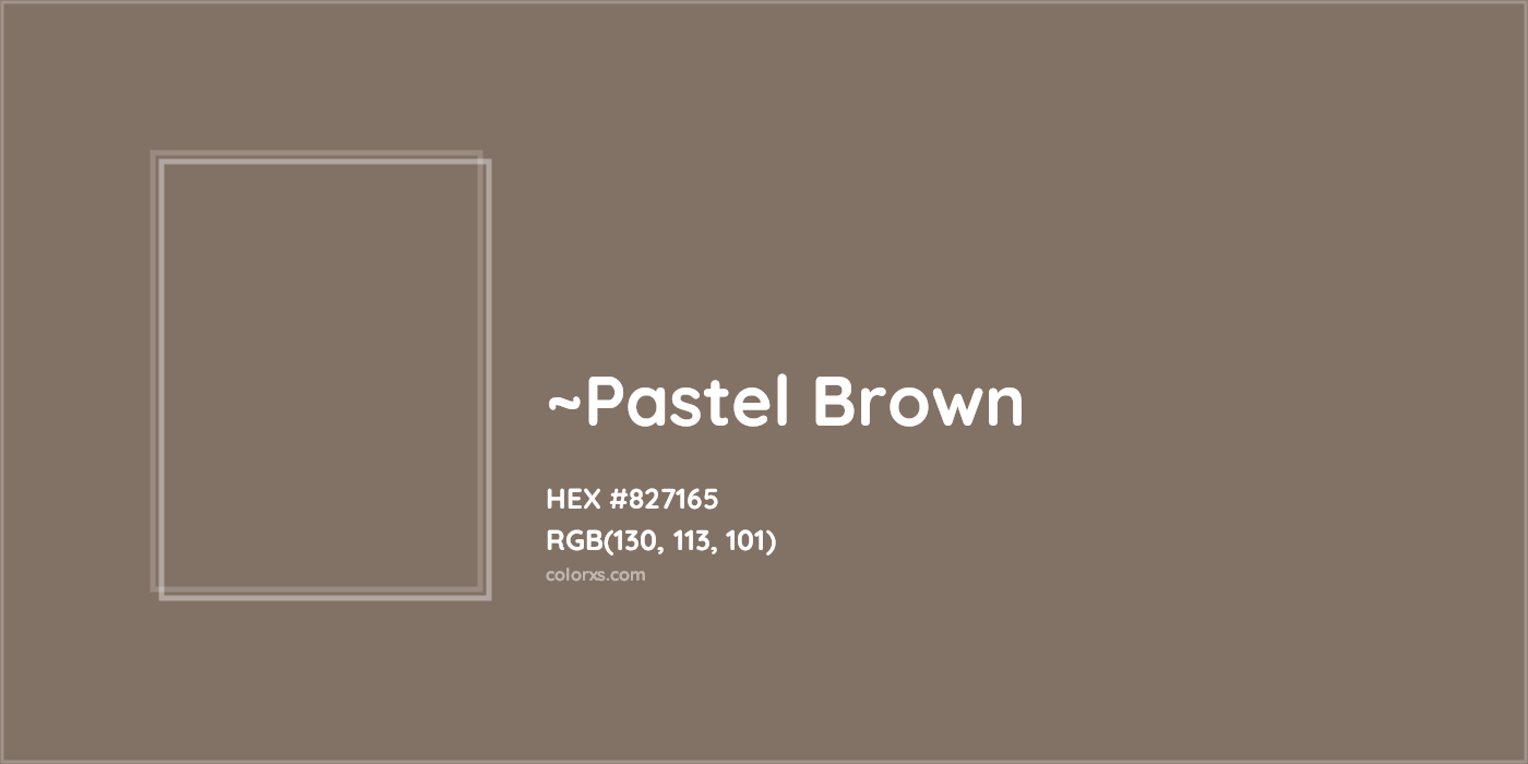 HEX #827165 Color Name, Color Code, Palettes, Similar Paints, Images