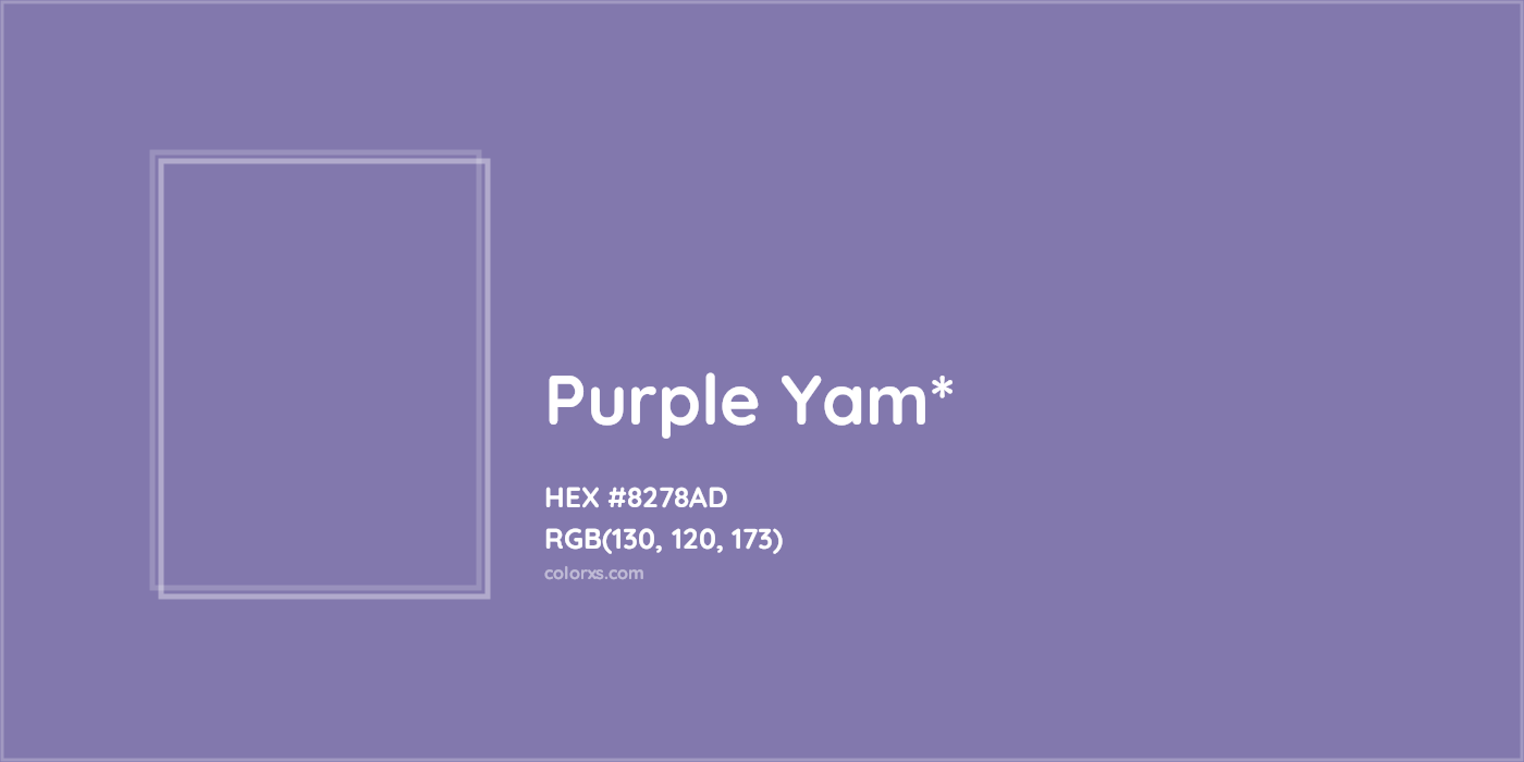 HEX #8278AD Color Name, Color Code, Palettes, Similar Paints, Images