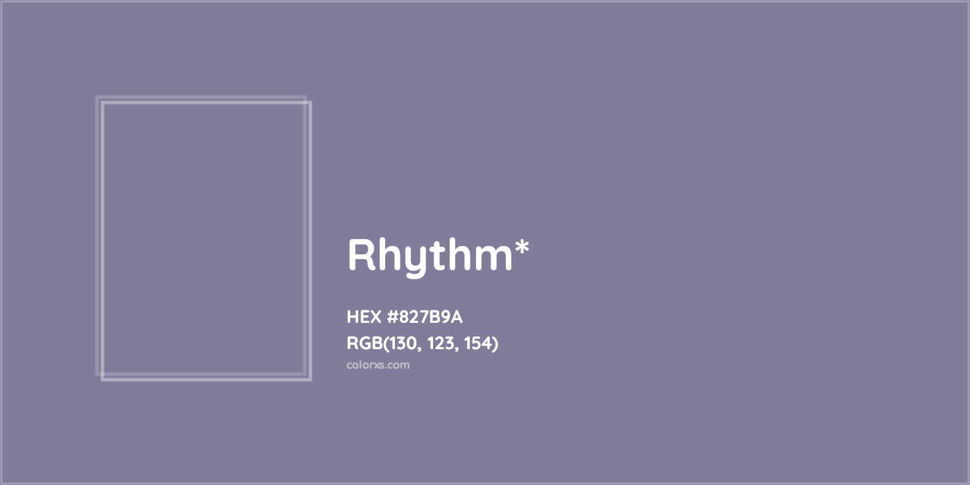 HEX #827B9A Color Name, Color Code, Palettes, Similar Paints, Images