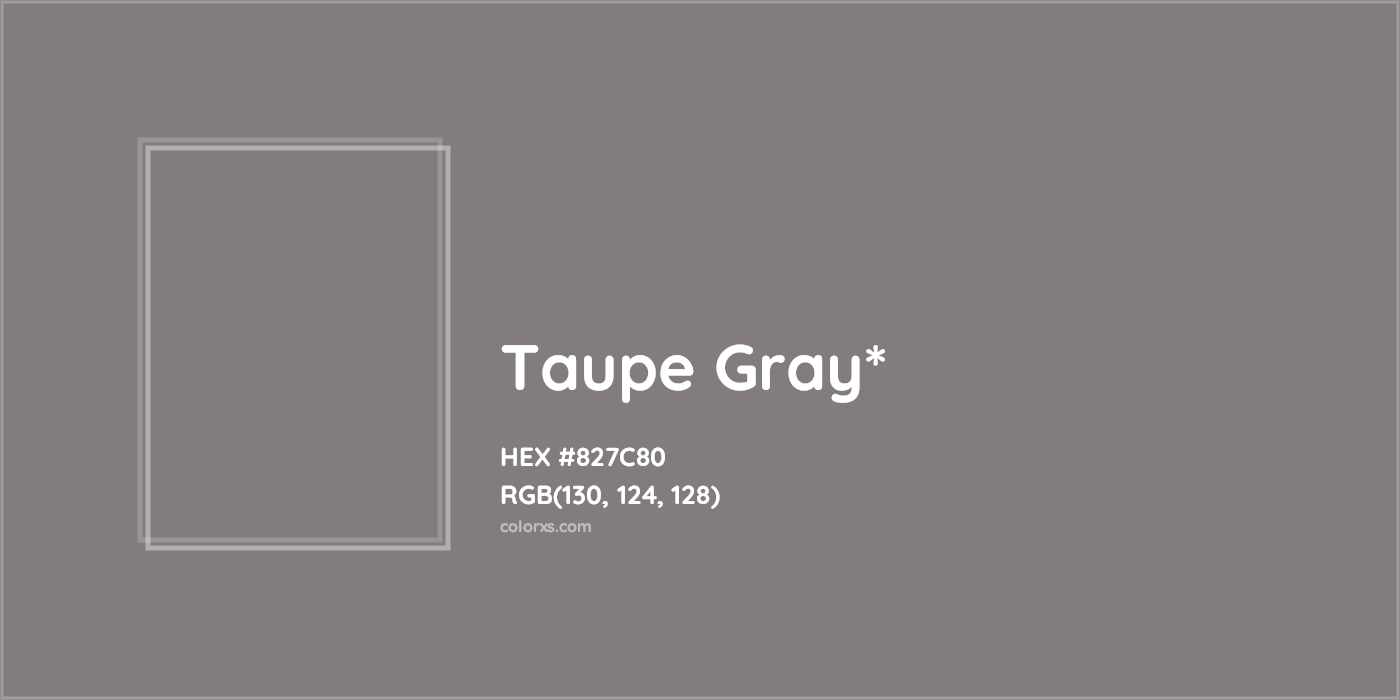 HEX #827C80 Color Name, Color Code, Palettes, Similar Paints, Images