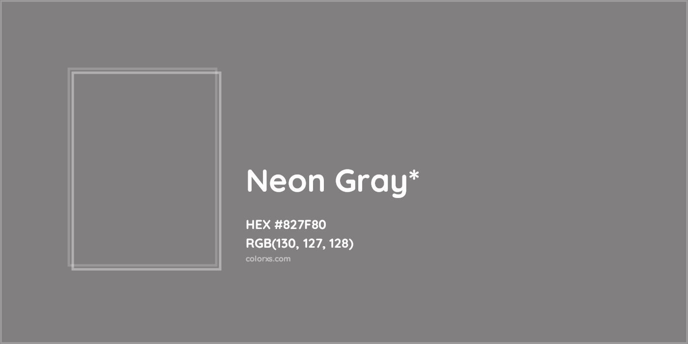 HEX #827F80 Color Name, Color Code, Palettes, Similar Paints, Images