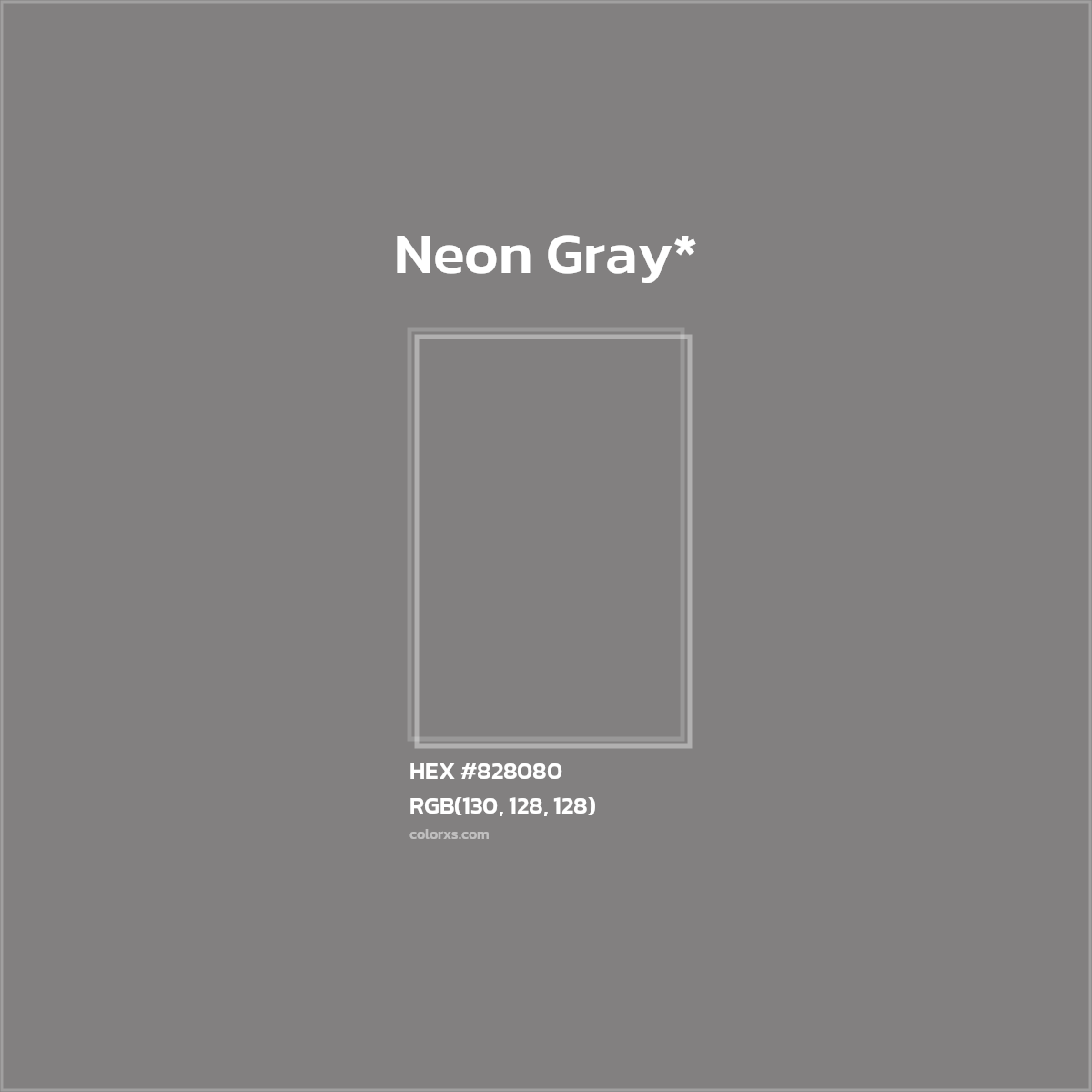 HEX #828080 Color Name, Color Code, Palettes, Similar Paints, Images