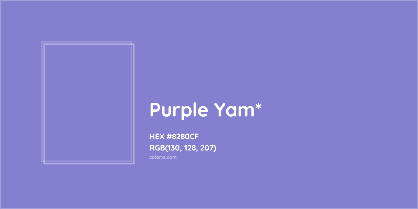 HEX #8280CF Color Name, Color Code, Palettes, Similar Paints, Images