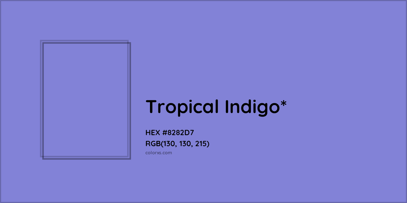 HEX #8282D7 Color Name, Color Code, Palettes, Similar Paints, Images