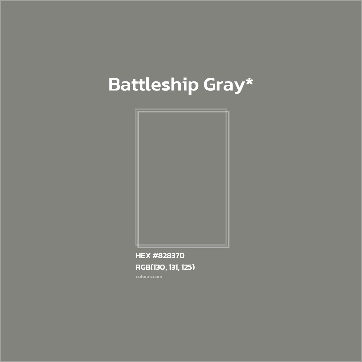 HEX #82837D Color Name, Color Code, Palettes, Similar Paints, Images