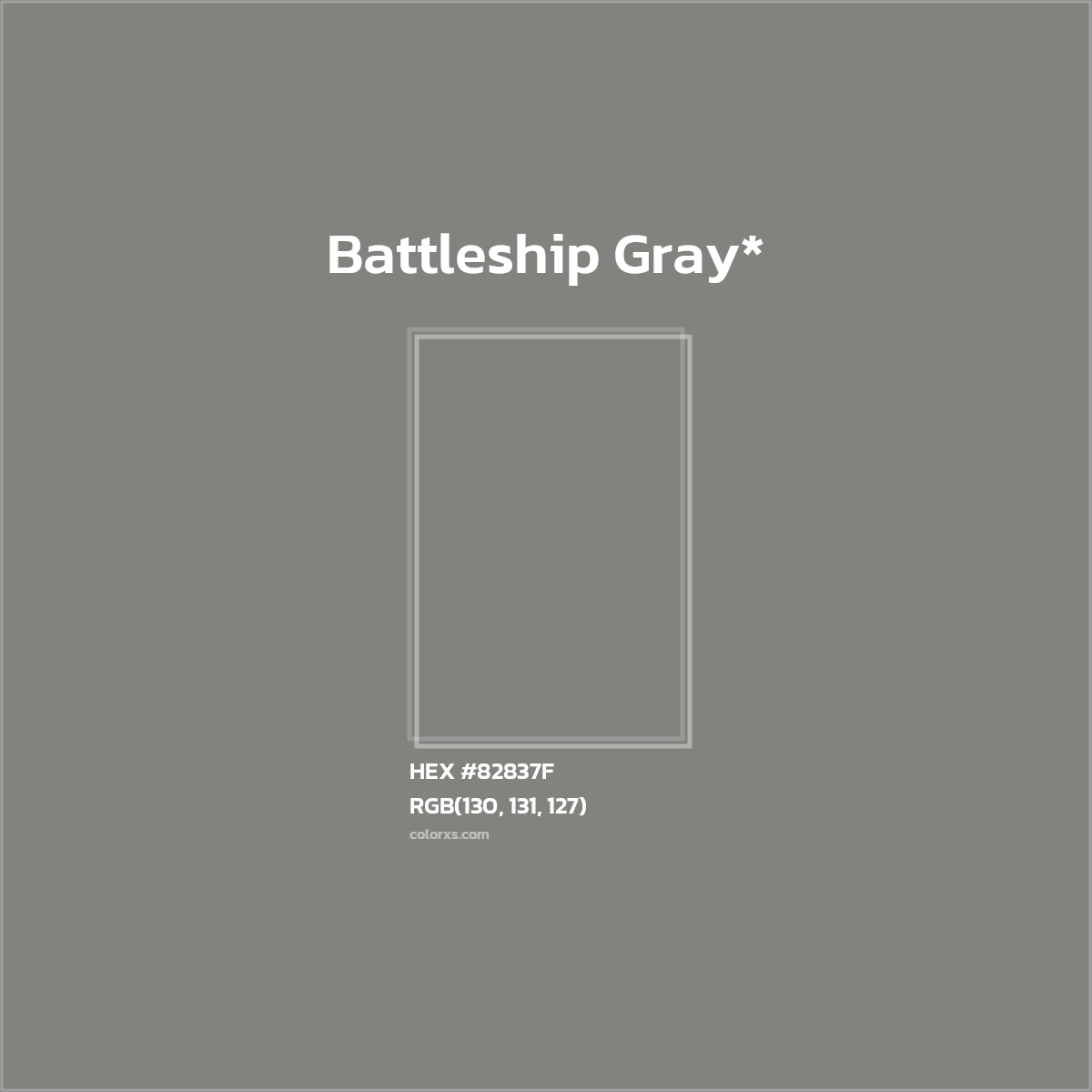 HEX #82837F Color Name, Color Code, Palettes, Similar Paints, Images