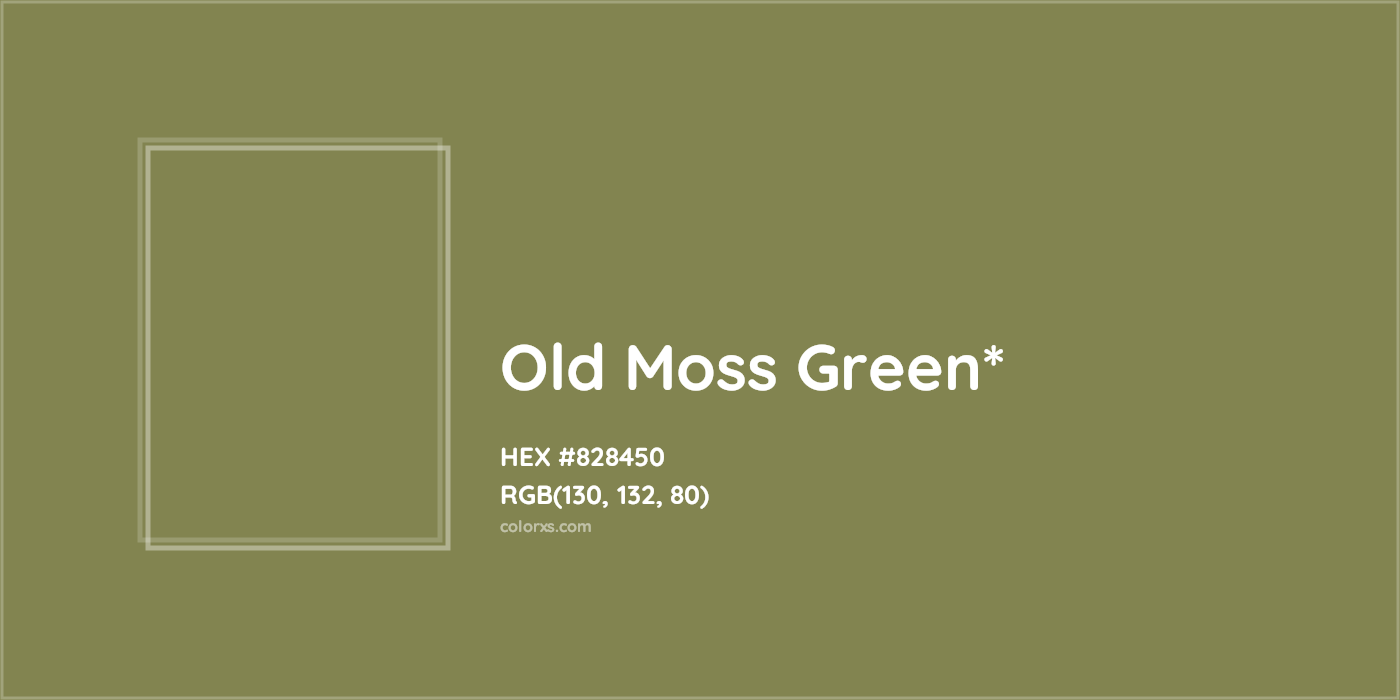HEX #828450 Color Name, Color Code, Palettes, Similar Paints, Images
