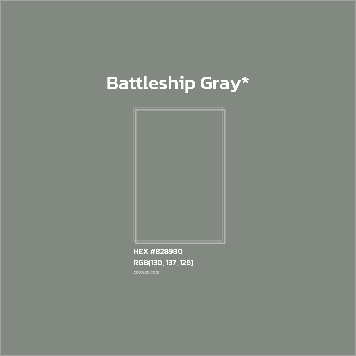 HEX #828980 Color Name, Color Code, Palettes, Similar Paints, Images