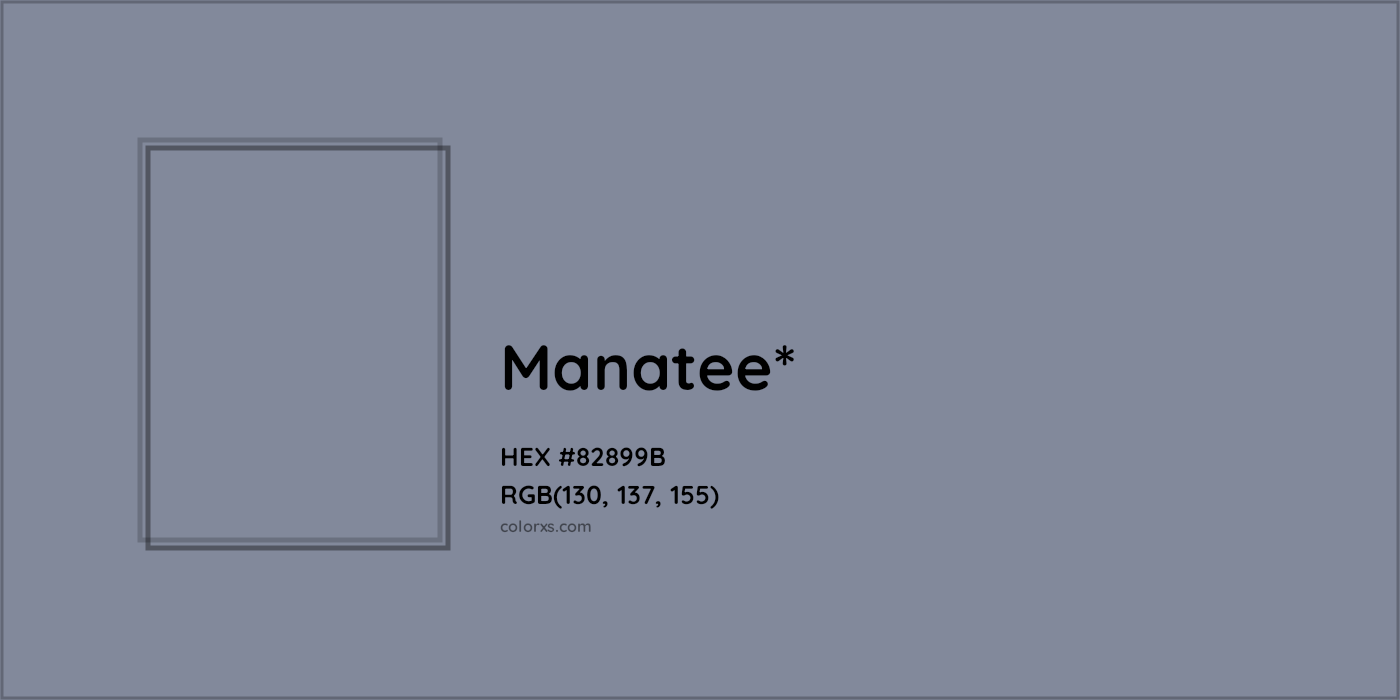 HEX #82899B Color Name, Color Code, Palettes, Similar Paints, Images
