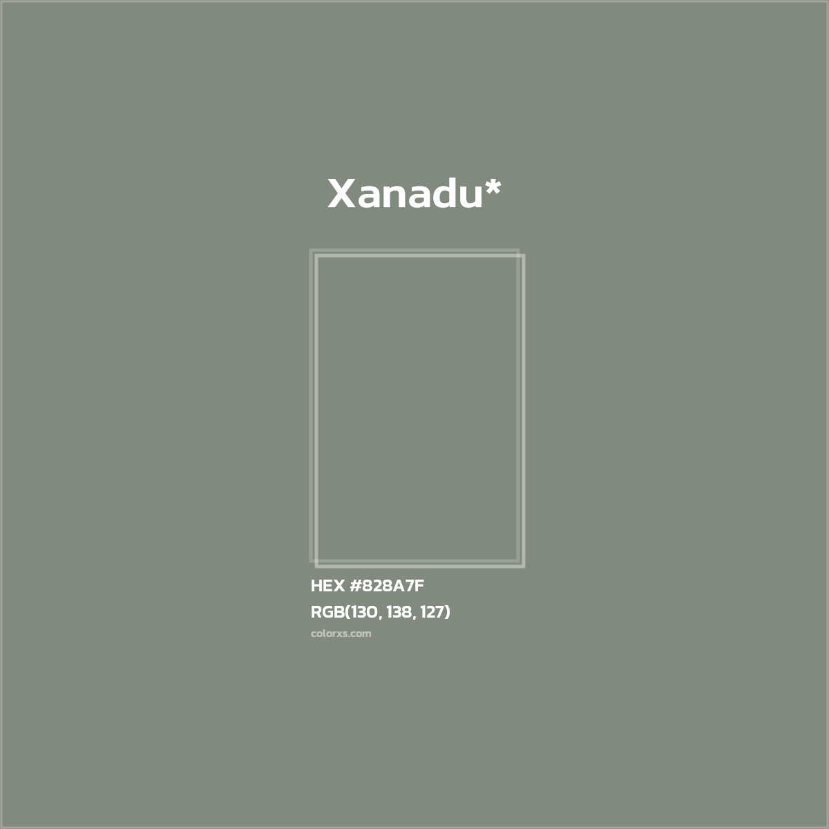 HEX #828A7F Color Name, Color Code, Palettes, Similar Paints, Images