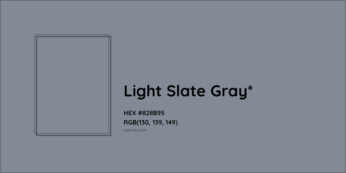 HEX #828B95 Color Name, Color Code, Palettes, Similar Paints, Images