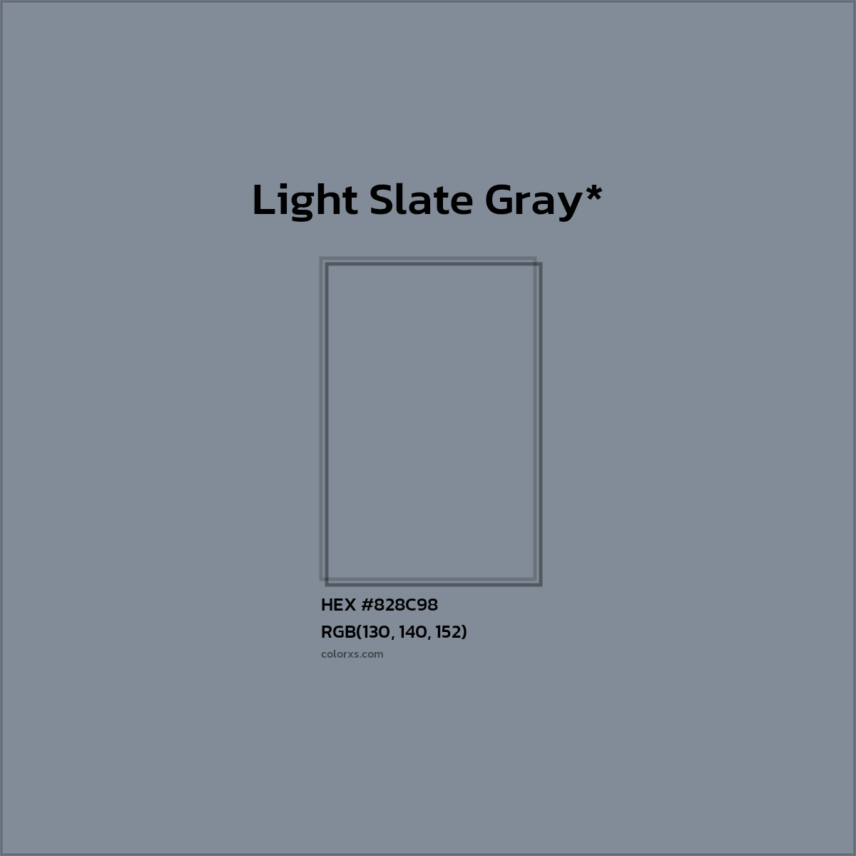 HEX #828C98 Color Name, Color Code, Palettes, Similar Paints, Images