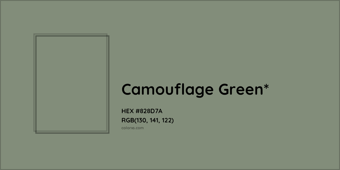 HEX #828D7A Color Name, Color Code, Palettes, Similar Paints, Images