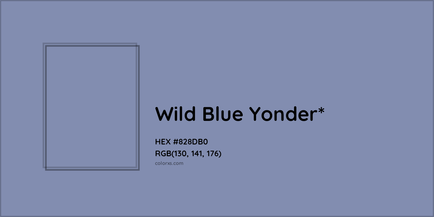 HEX #828DB0 Color Name, Color Code, Palettes, Similar Paints, Images