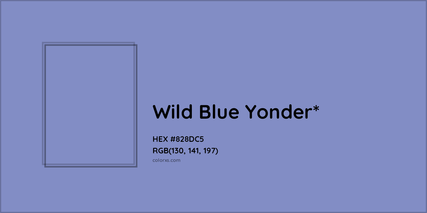 HEX #828DC5 Color Name, Color Code, Palettes, Similar Paints, Images