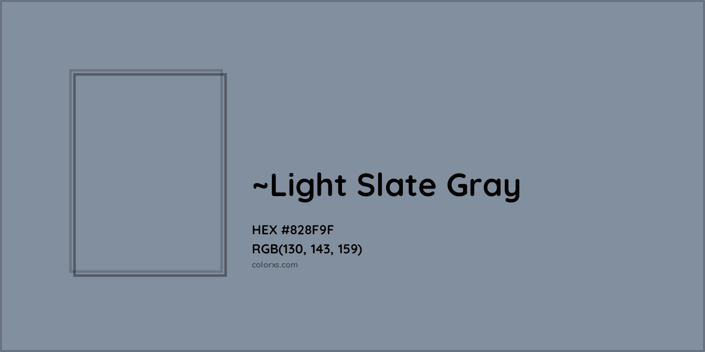 HEX #828F9F Color Name, Color Code, Palettes, Similar Paints, Images