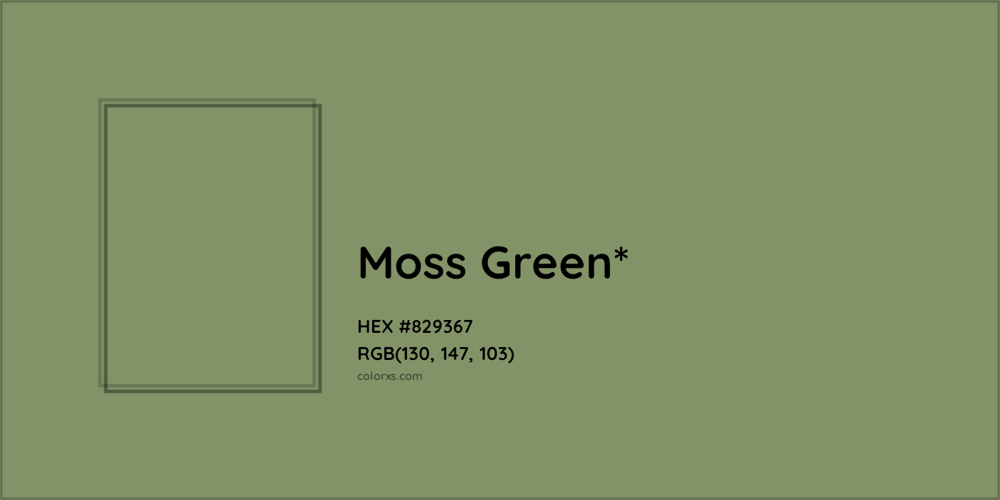 HEX #829367 Color Name, Color Code, Palettes, Similar Paints, Images