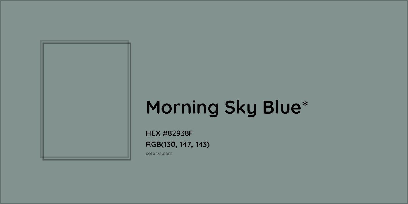 HEX #82938F Color Name, Color Code, Palettes, Similar Paints, Images