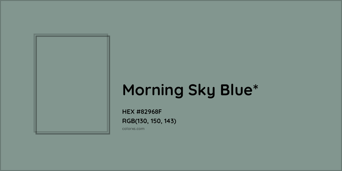 HEX #82968F Color Name, Color Code, Palettes, Similar Paints, Images