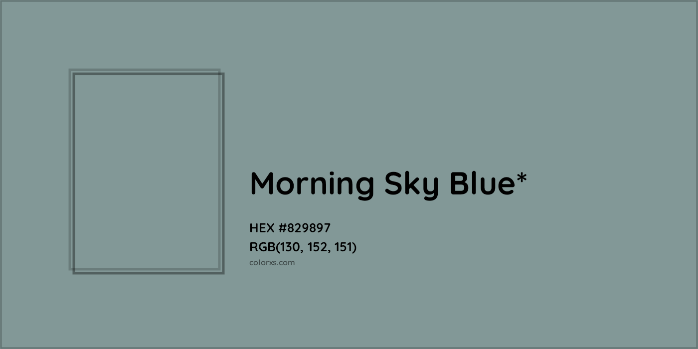 HEX #829897 Color Name, Color Code, Palettes, Similar Paints, Images