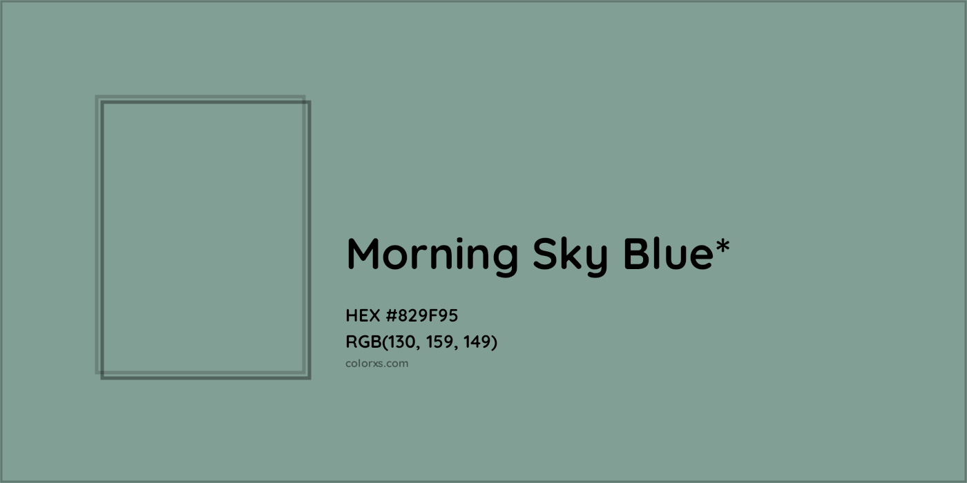 HEX #829F95 Color Name, Color Code, Palettes, Similar Paints, Images