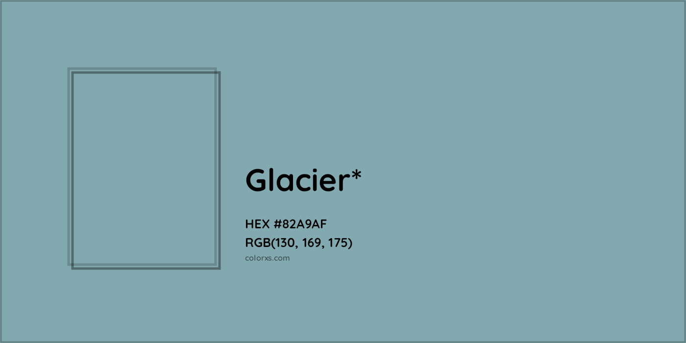 HEX #82A9AF Color Name, Color Code, Palettes, Similar Paints, Images