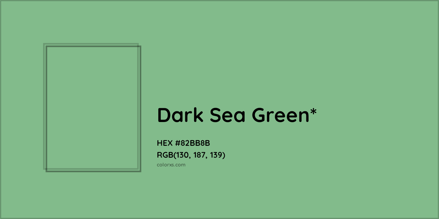 HEX #82BB8B Color Name, Color Code, Palettes, Similar Paints, Images