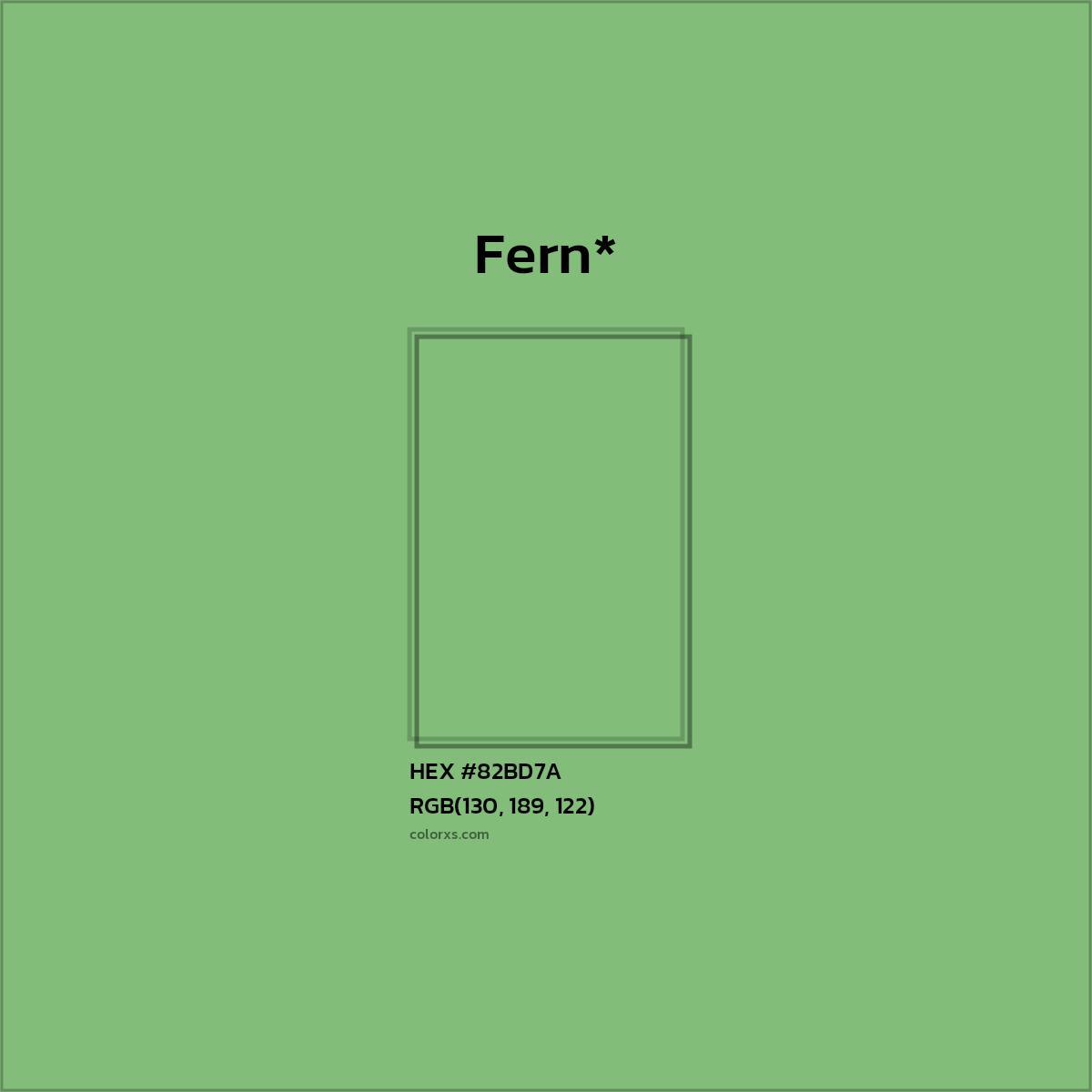 HEX #82BD7A Color Name, Color Code, Palettes, Similar Paints, Images