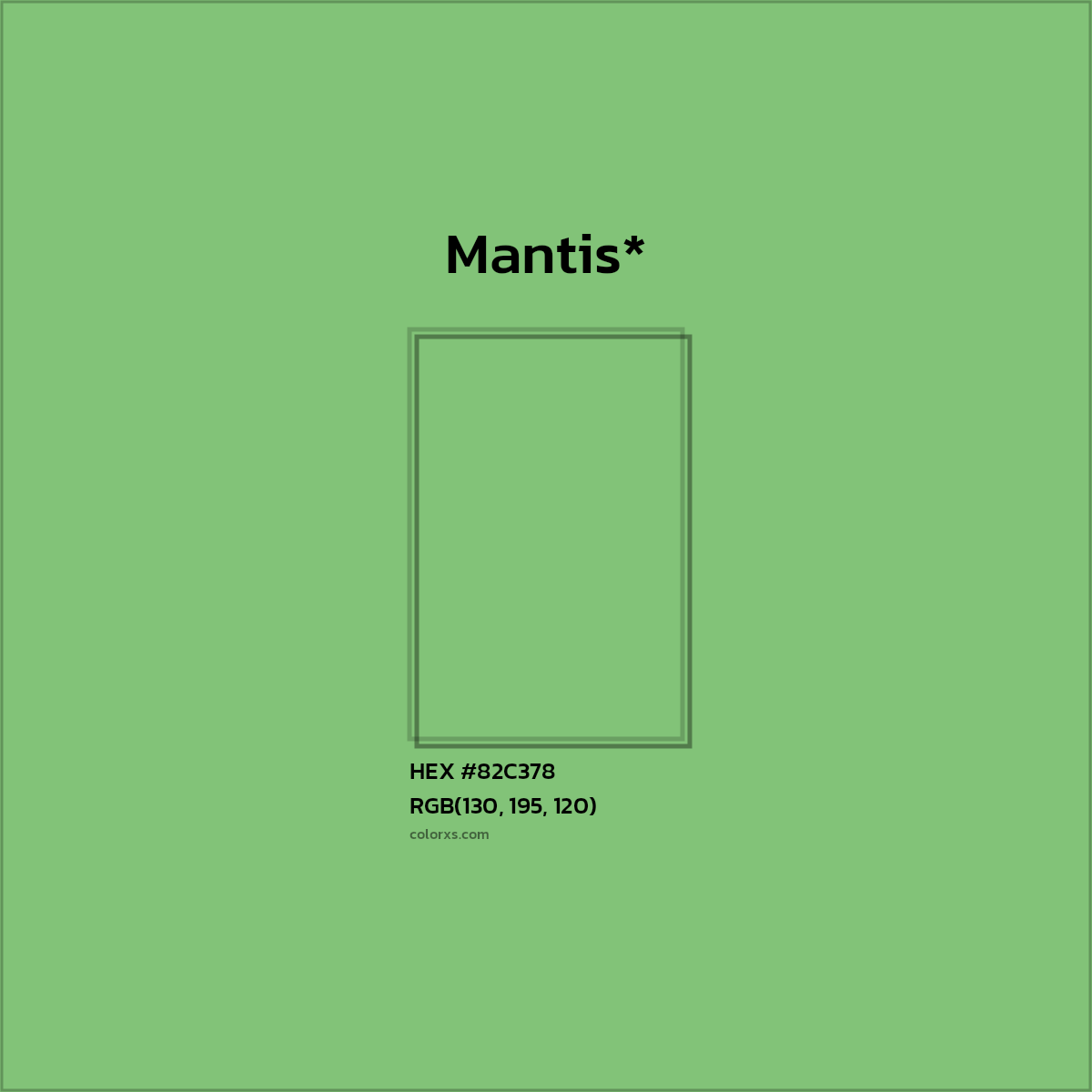 HEX #82C378 Color Name, Color Code, Palettes, Similar Paints, Images