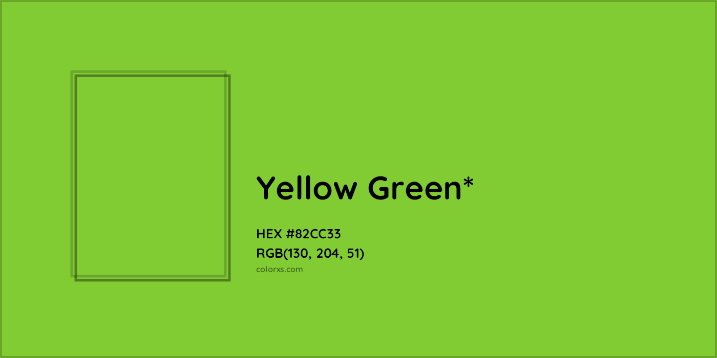 HEX #82CC33 Color Name, Color Code, Palettes, Similar Paints, Images