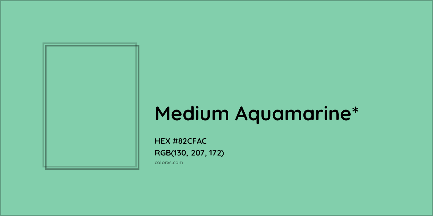 HEX #82CFAC Color Name, Color Code, Palettes, Similar Paints, Images