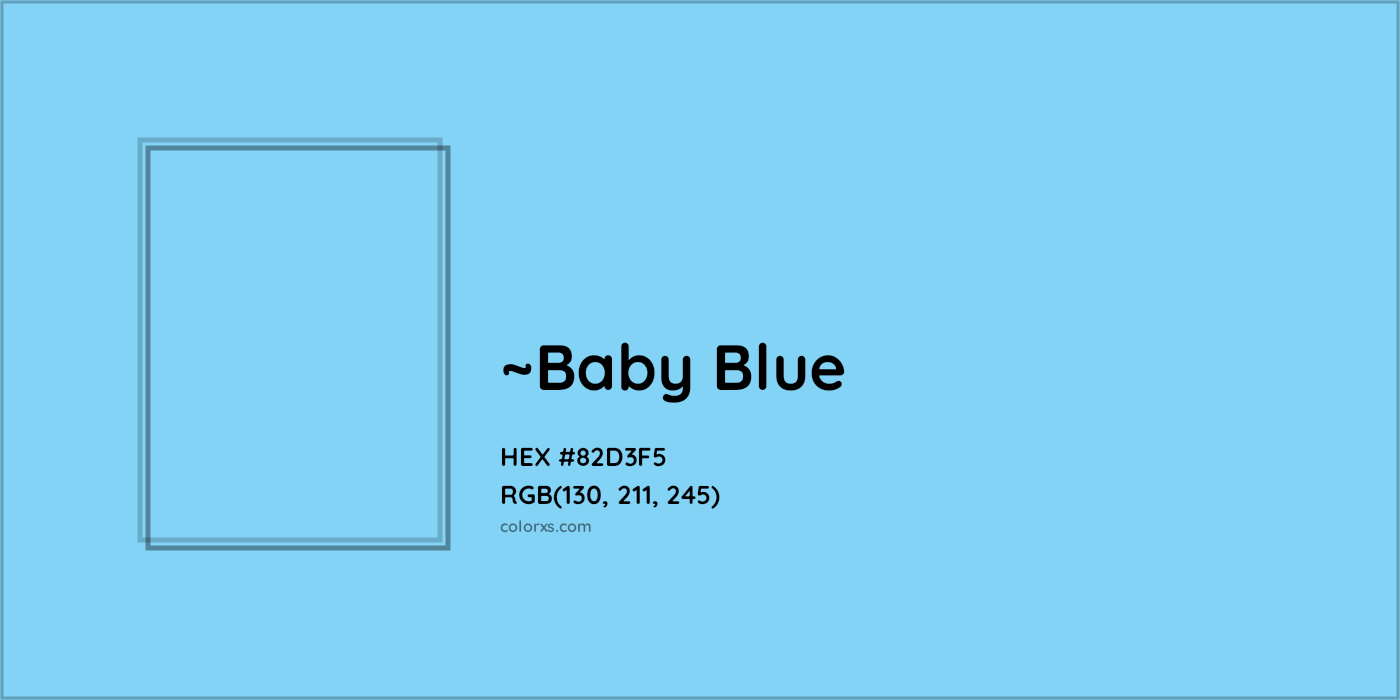 HEX #82D3F5 Color Name, Color Code, Palettes, Similar Paints, Images