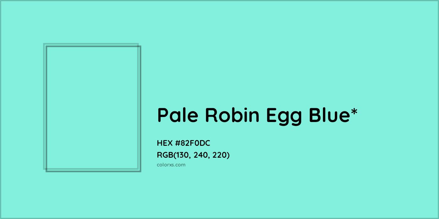 HEX #82F0DC Color Name, Color Code, Palettes, Similar Paints, Images