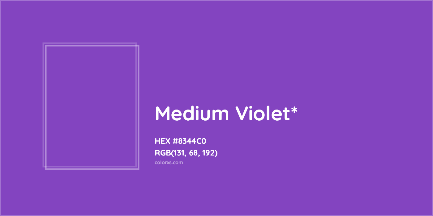 HEX #8344C0 Color Name, Color Code, Palettes, Similar Paints, Images