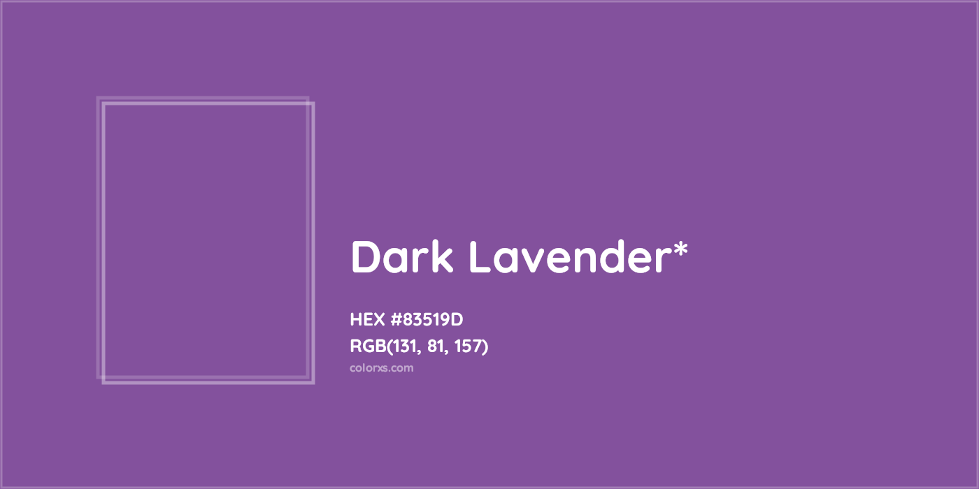 HEX #83519D Color Name, Color Code, Palettes, Similar Paints, Images