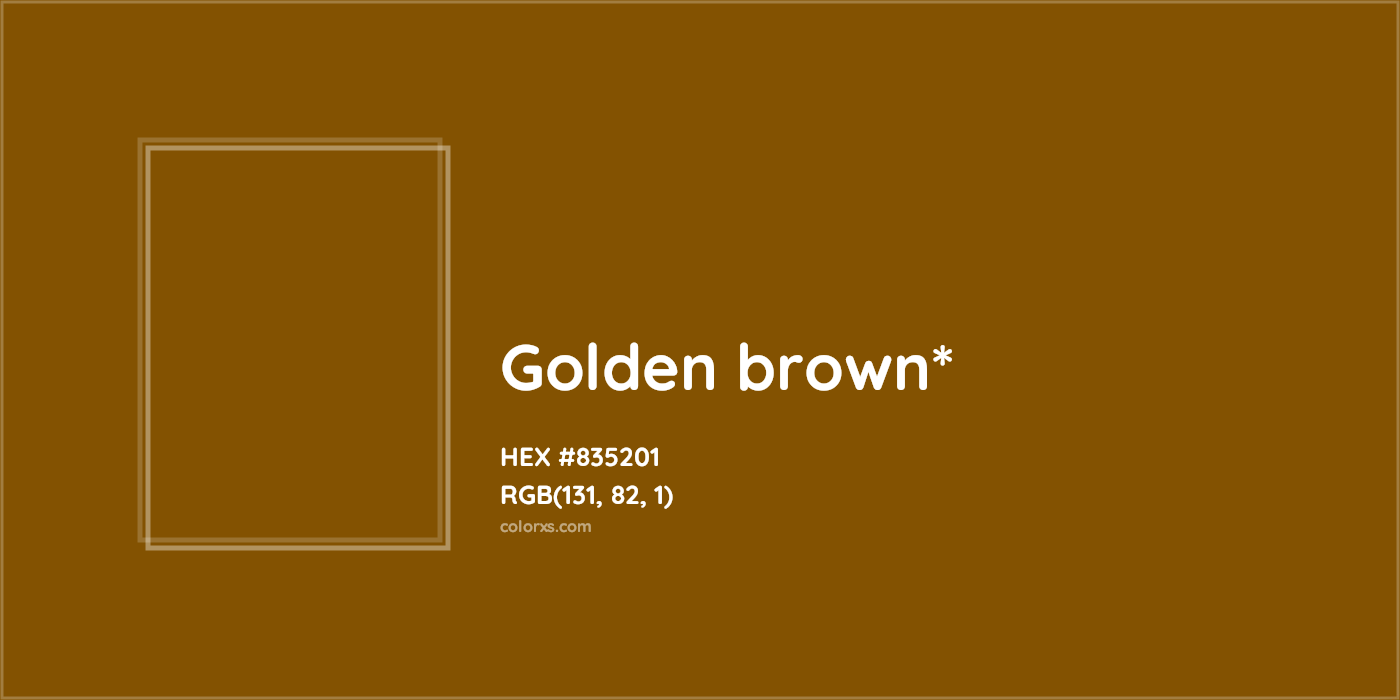 HEX #835201 Color Name, Color Code, Palettes, Similar Paints, Images